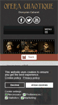 Mobile Screenshot of operachaotique.com